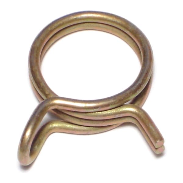 Midwest Fastener 1" OD Zinc Plated Steel Hose Clamps 8PK 70226 - main